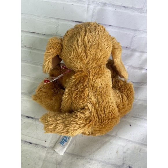 Kids Of America Laying Sitting Dog Puppy Stuffed Animal  Kids Of America Laying Sitting Dog Puppy Stuffed Animal Plush Toy Tan Brown 2010